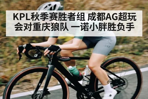 KPL秋季赛胜者组 成都AG超玩会对重庆狼队 一诺小胖胜负手
